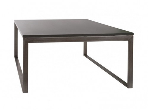 Стіл журнальний Nicolas BRIGHTON 89.5х89.5 MDF графіт